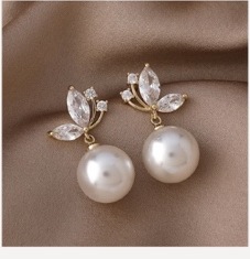 Boucles d'oreilles nacrées